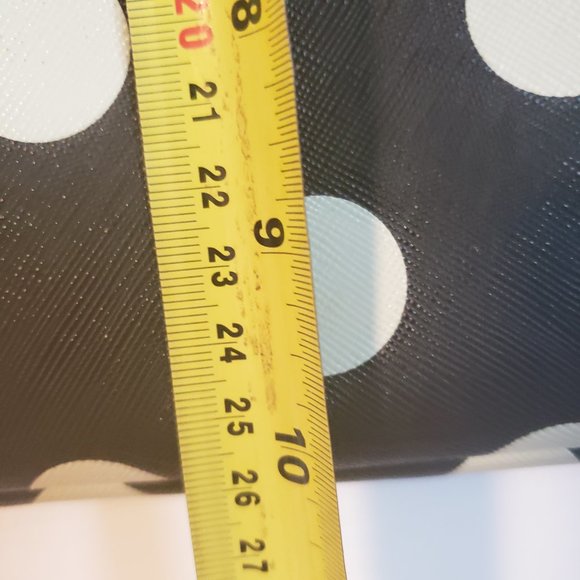 Polka Dot Laptop Sleeve tablet front pocket zippered black white pink+ - Picture 10 of 13